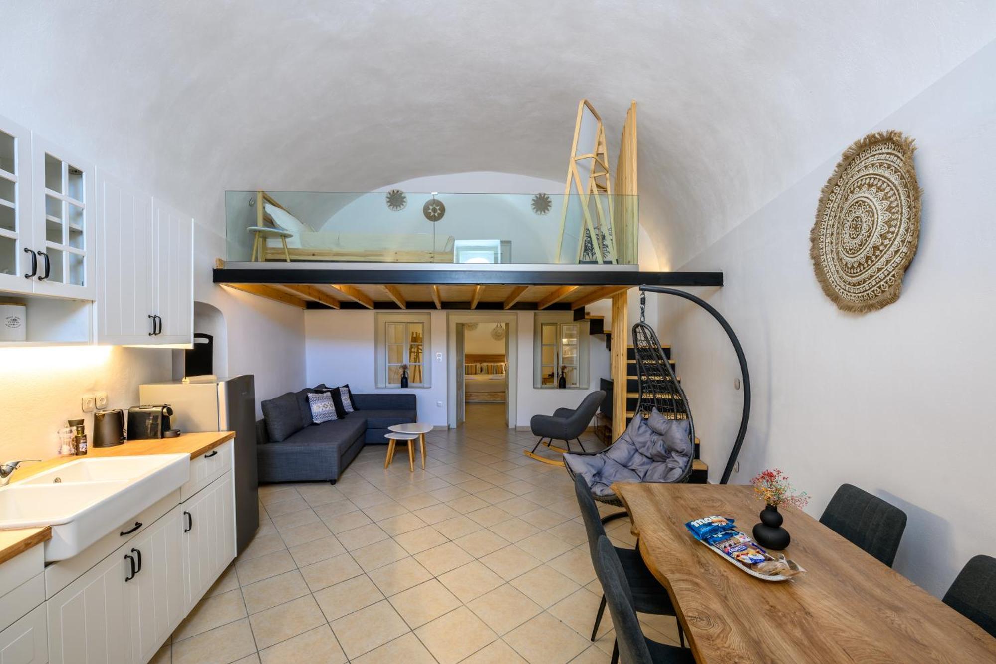 Angeleve Villa With Private Jacuzzi Fira  Zewnętrze zdjęcie
